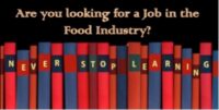 Food Industry Jobs
